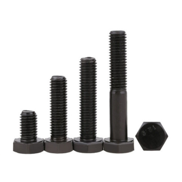 Black zinc coating bolt for bridge construction